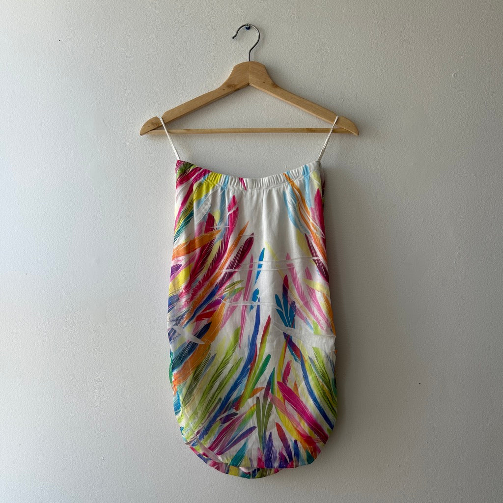 2000s slouchy bandeau top