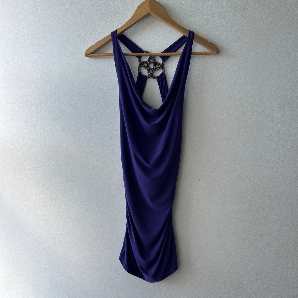 2010s cowl neck mini dress by ripe