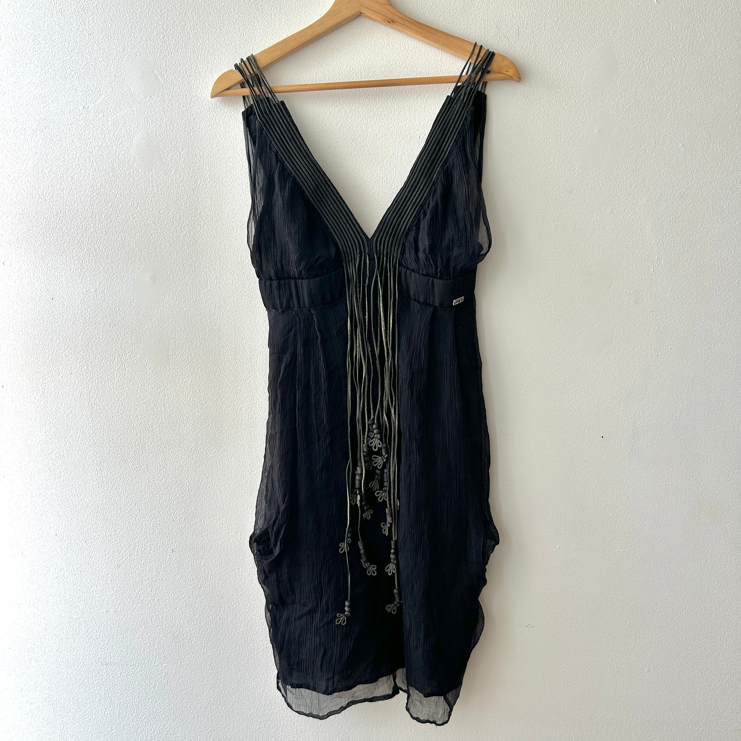 Vintage fringe dress by miss sixty