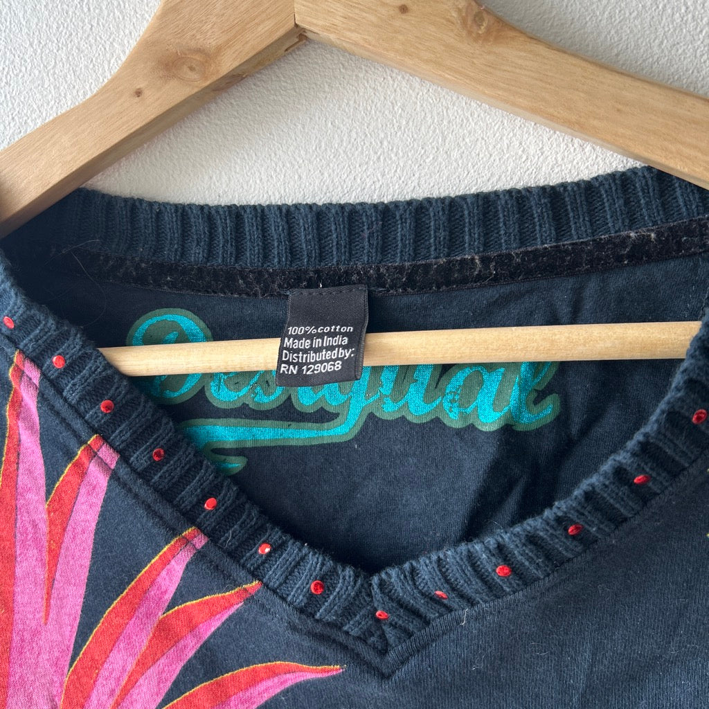 2000s knit sweater by Desigual