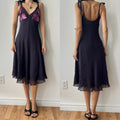 Vintage 100% silk dress by Les petites