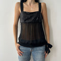 2010s mesh sequin top by phildar