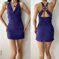 2010s cowl neck mini dress by ripe