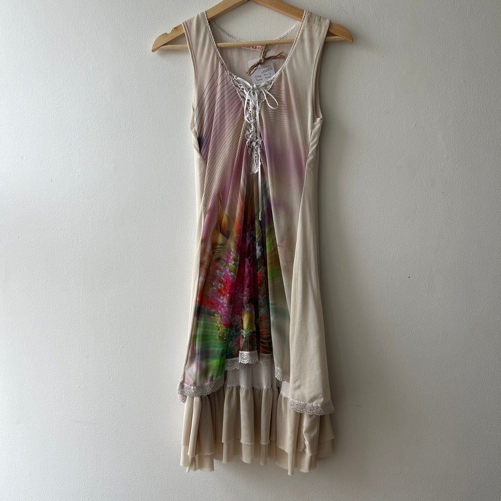2000s mesh layered dress by cicero