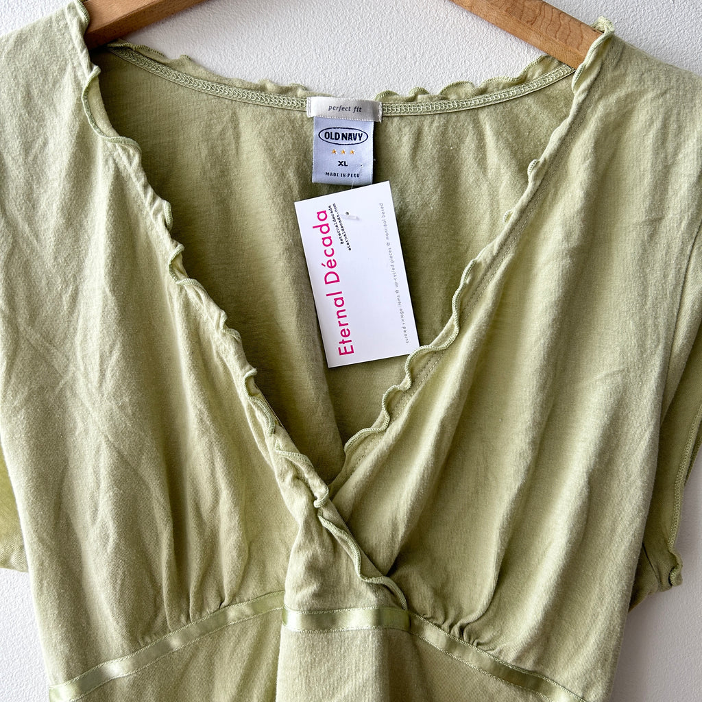 2000s tie top by old navy