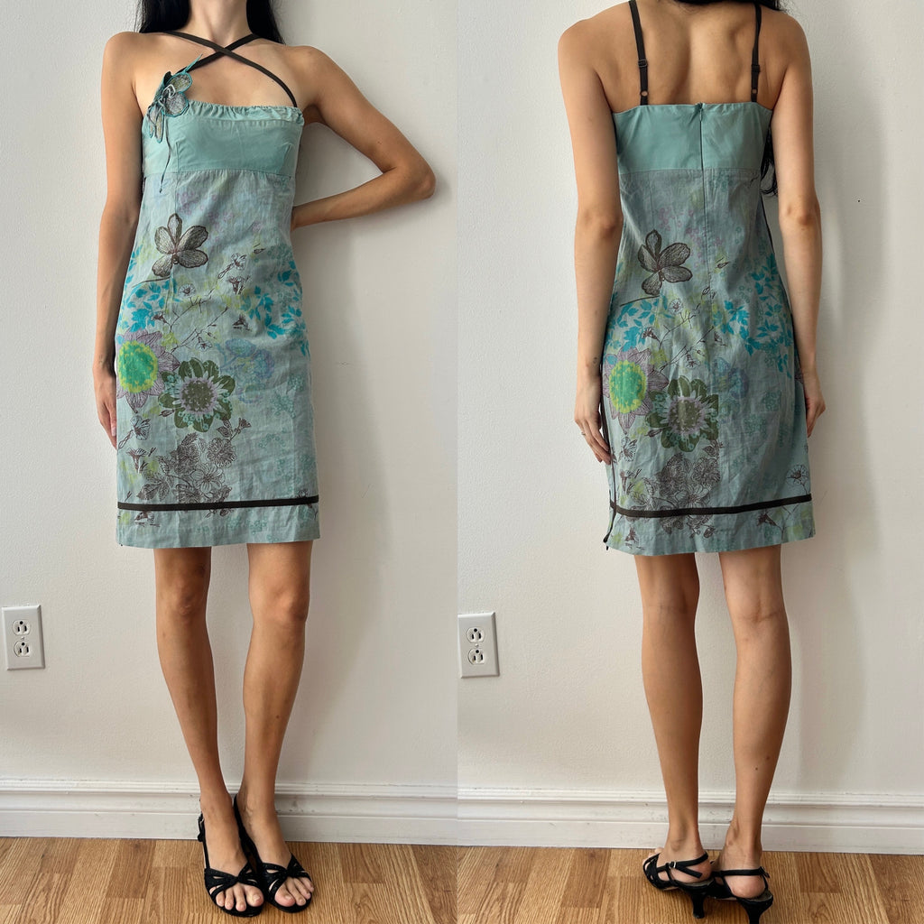 Vintage appliqué dress by cop copine