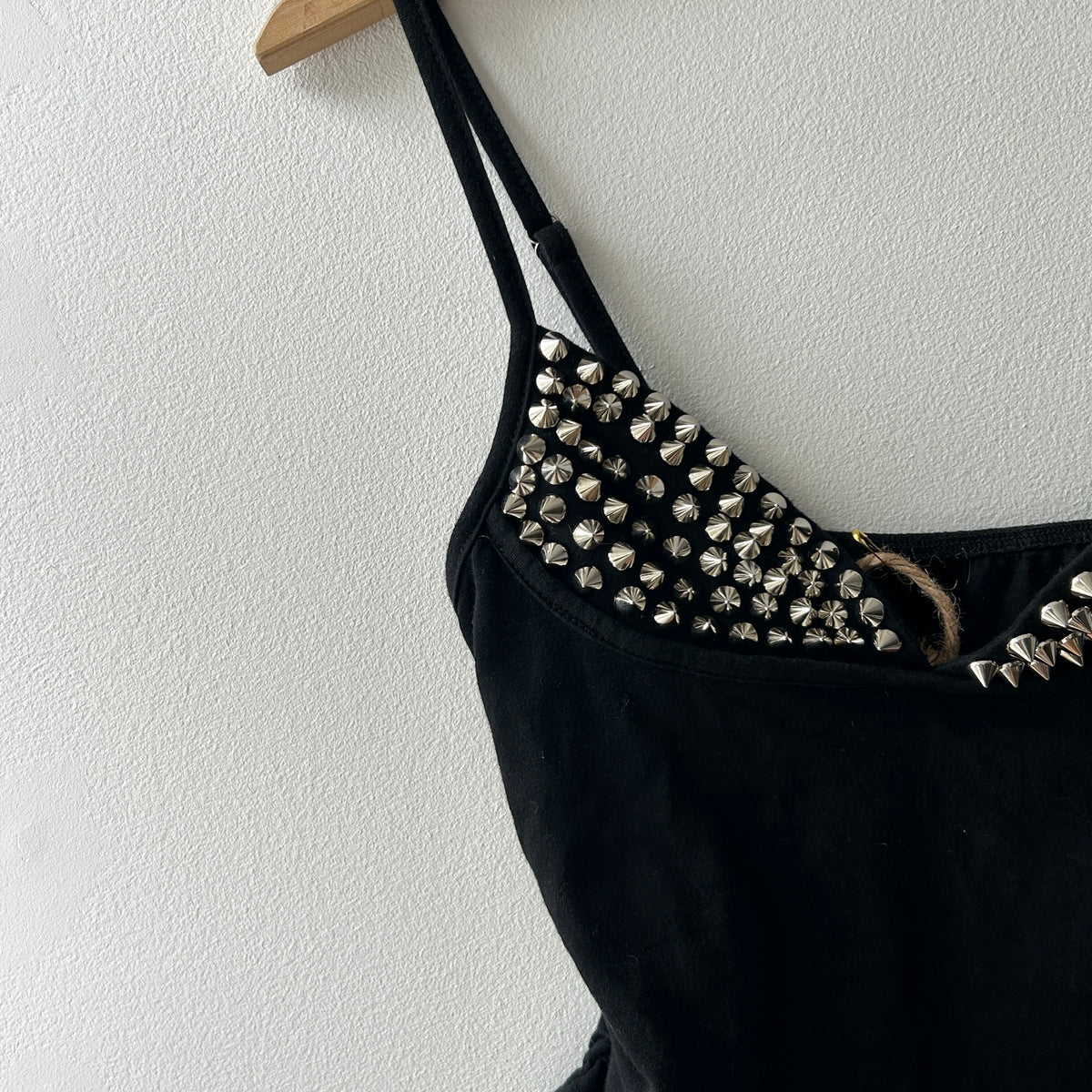 2010s spike stud tank top