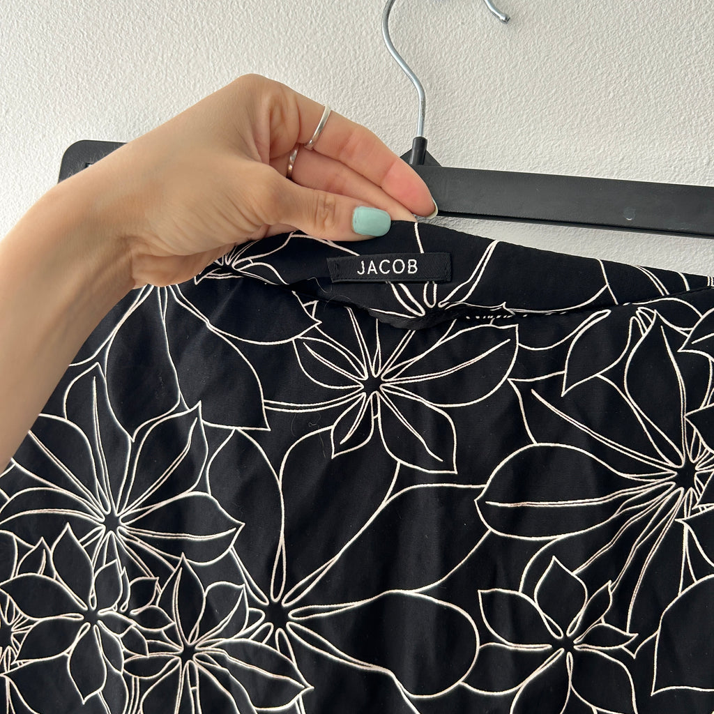 Y2K floral midi skirt by Jacob