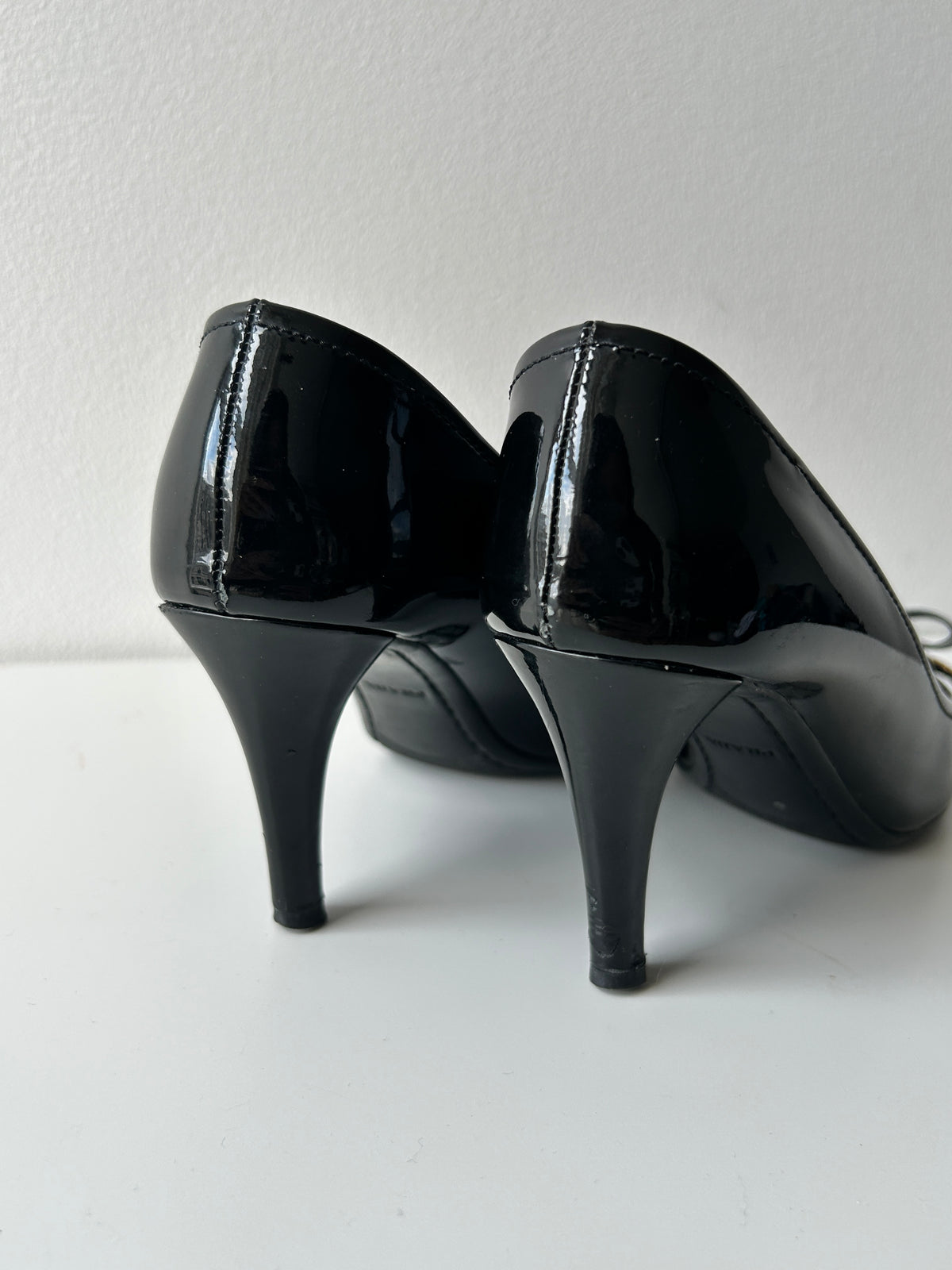 vintage prada kitten heels
