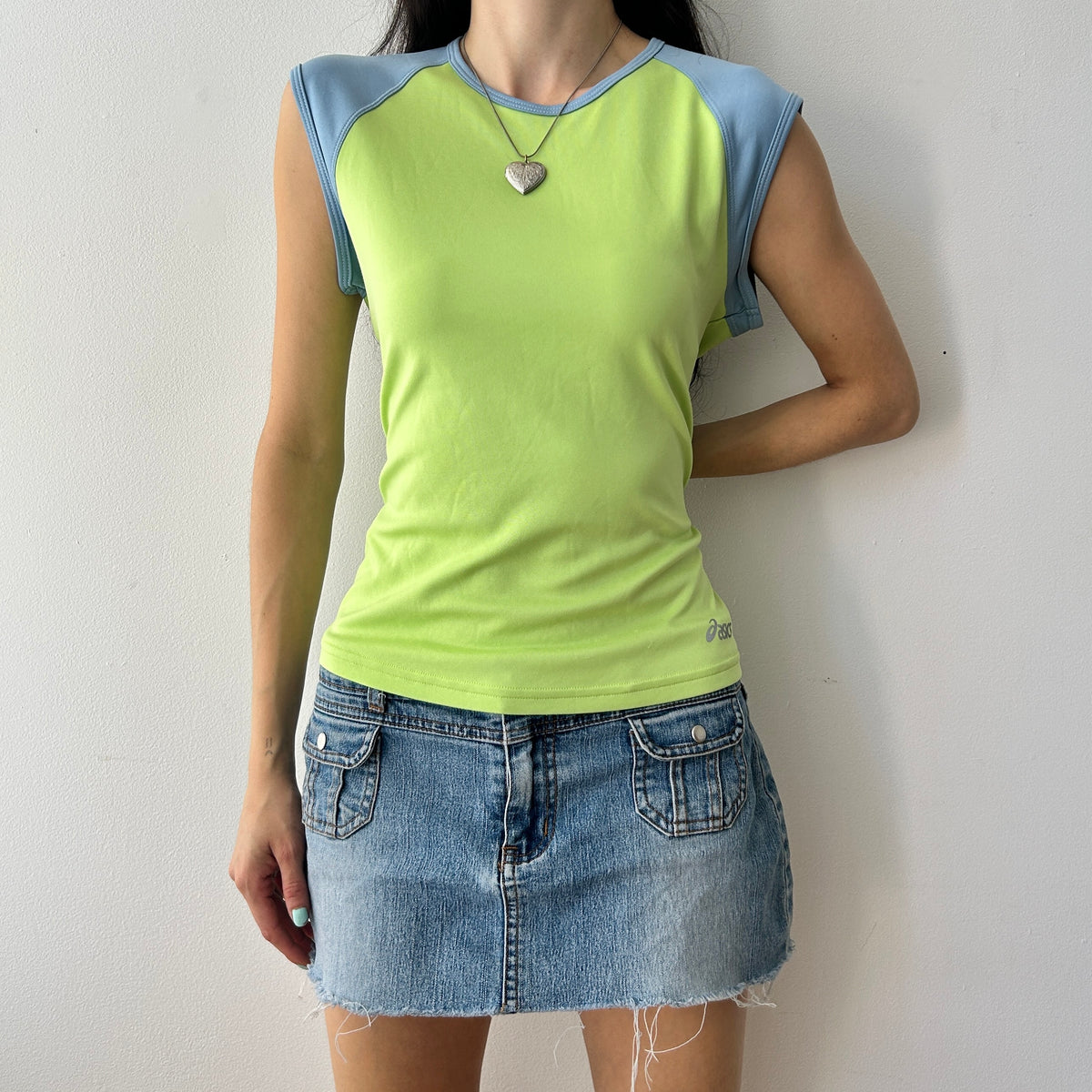 2000’s short sleeve top by ASICS