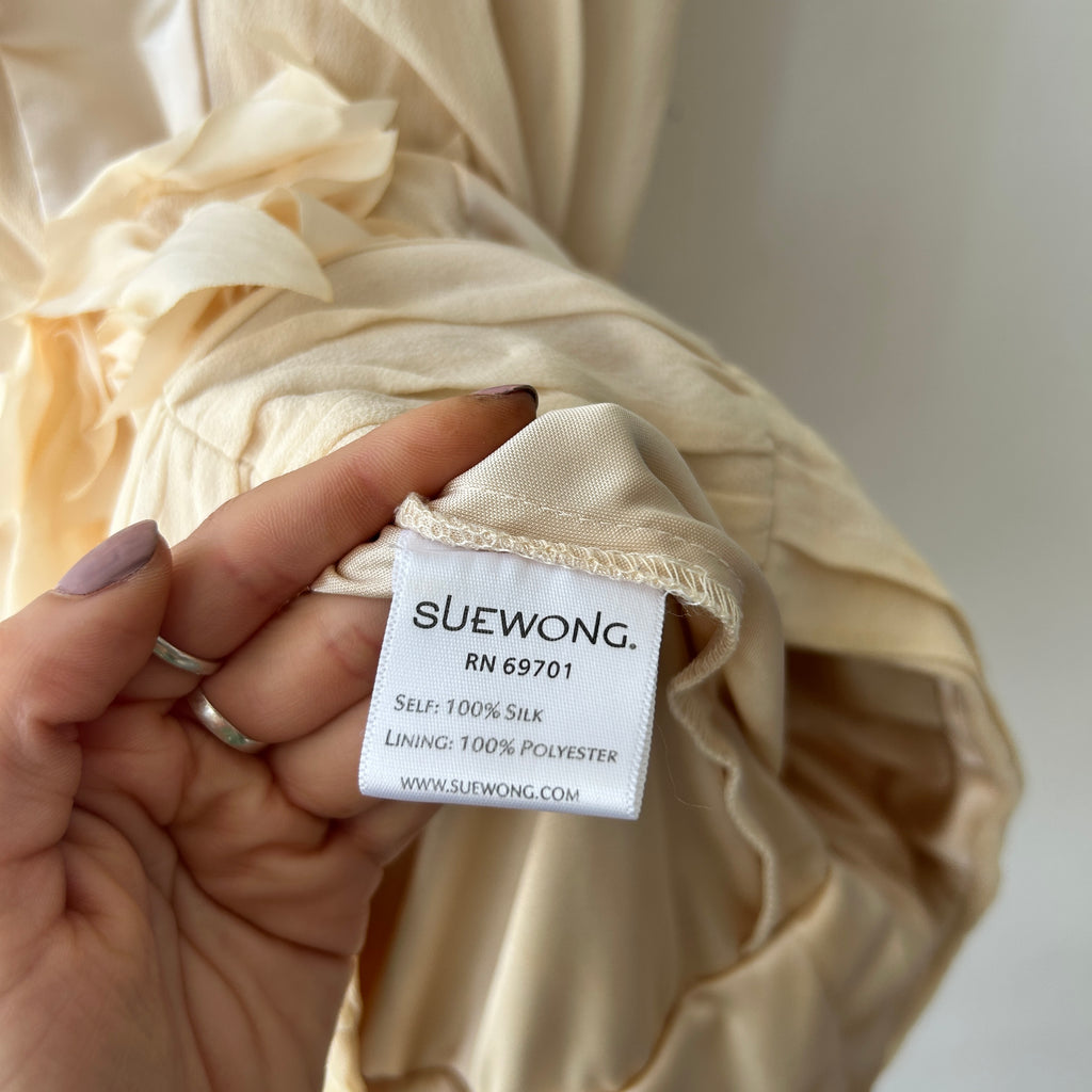 Vintage 100% silk dress by sue wong