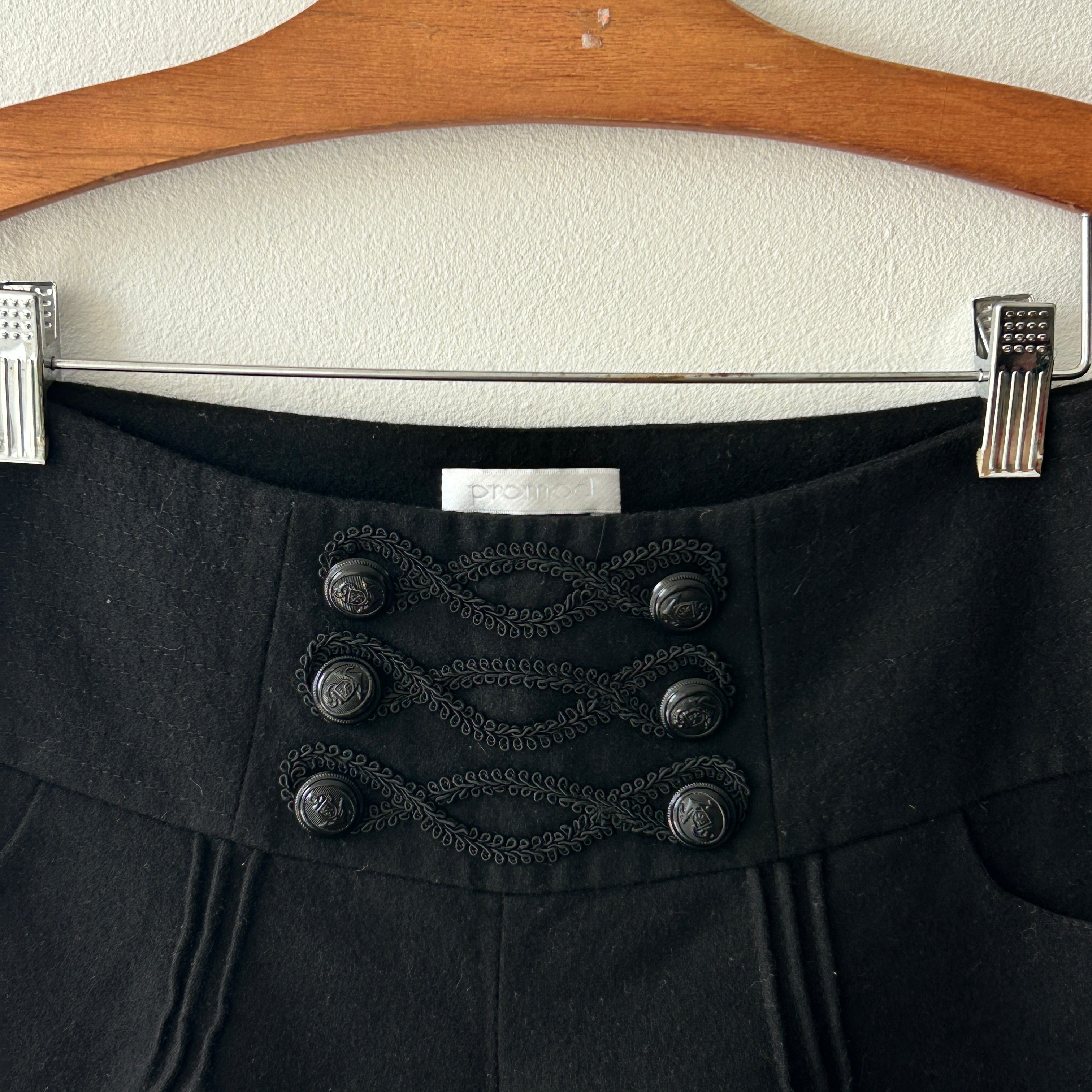 2000s military style shorts by Promod