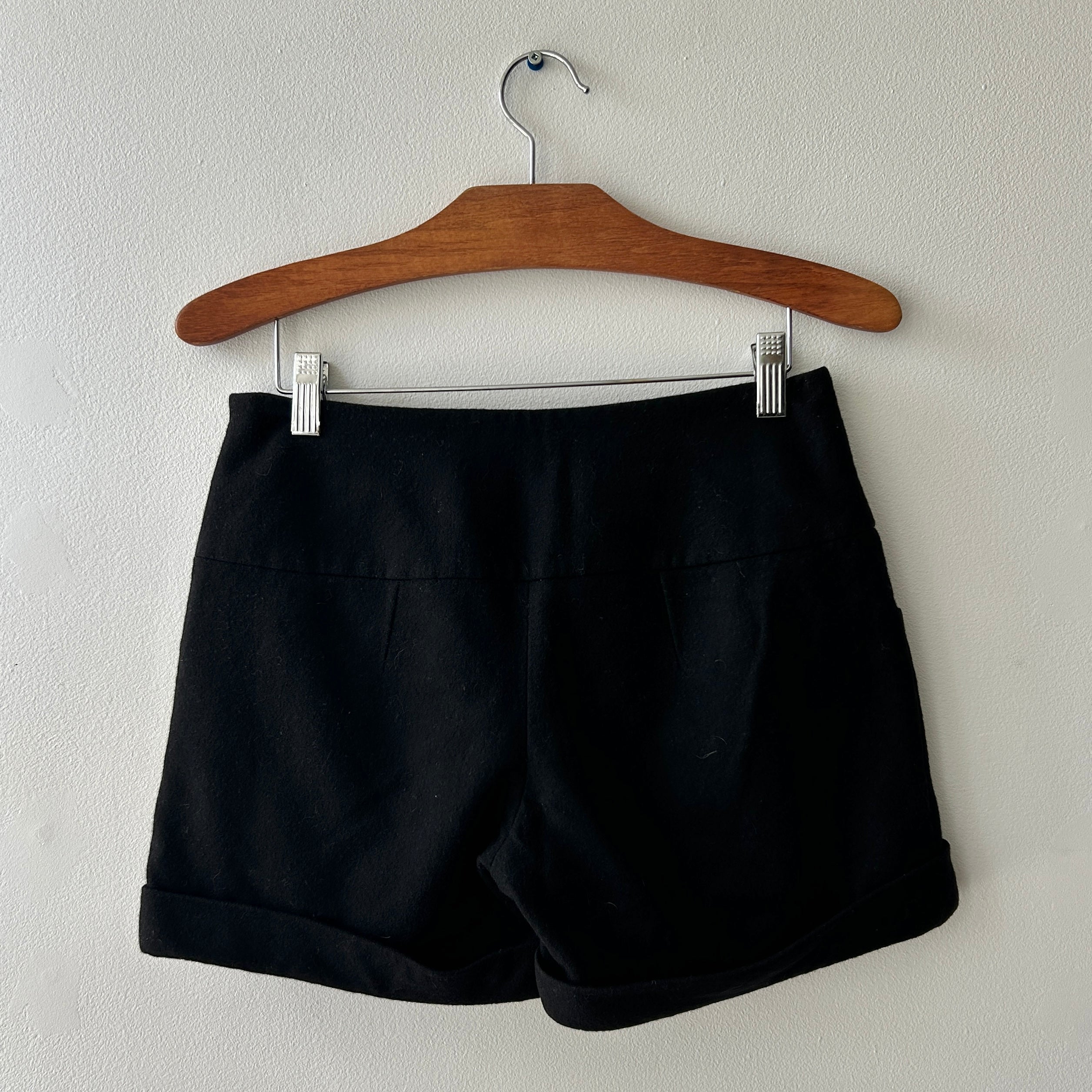 2000s military style shorts by Promod