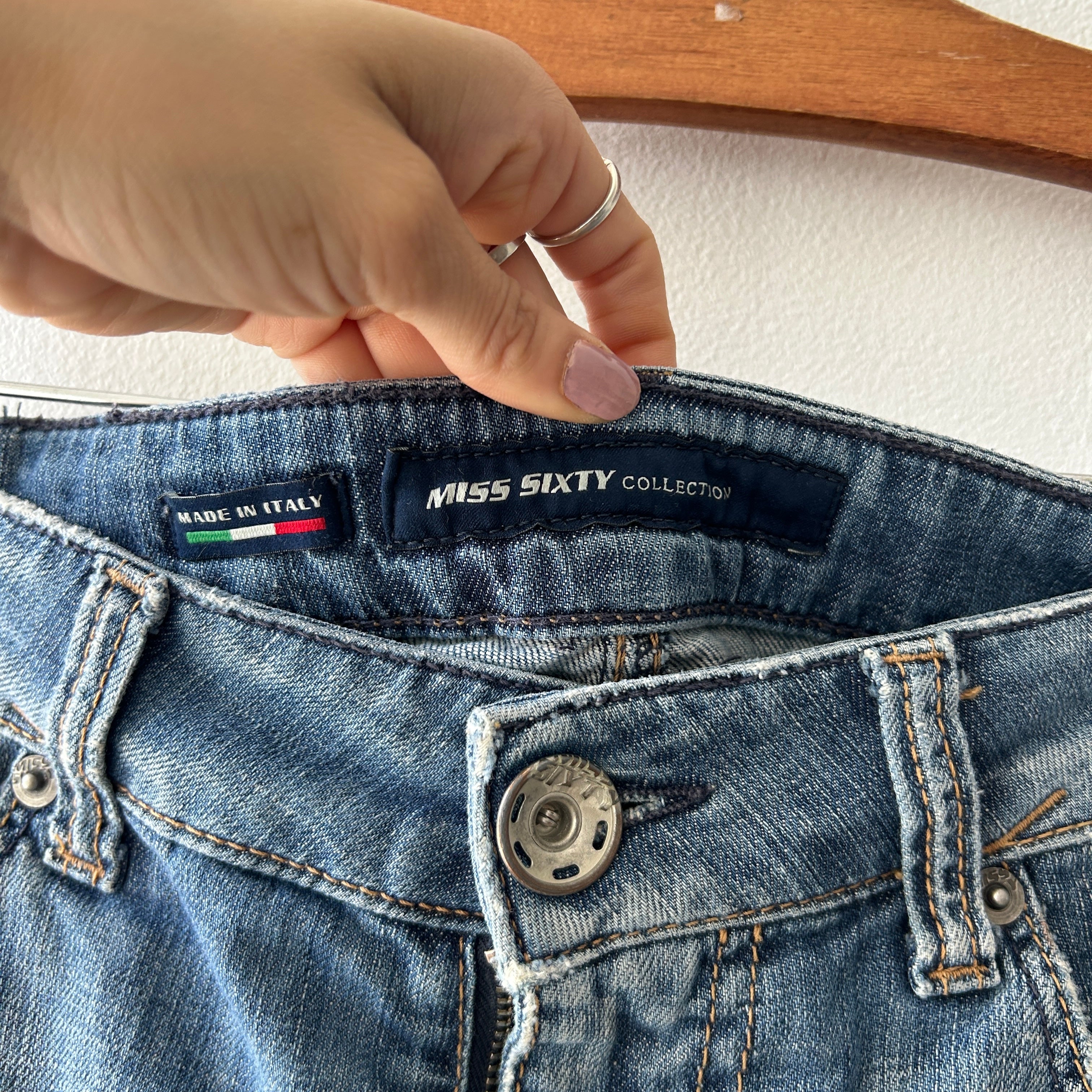 Vintage button detail shorts by miss sixty