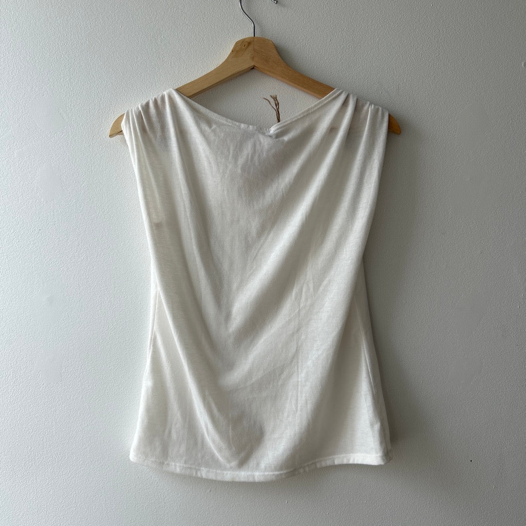 2010s rhinestone sleeve top by Mim