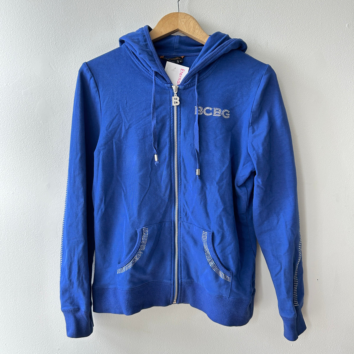 2000's bedazzled hoodie by bcbg