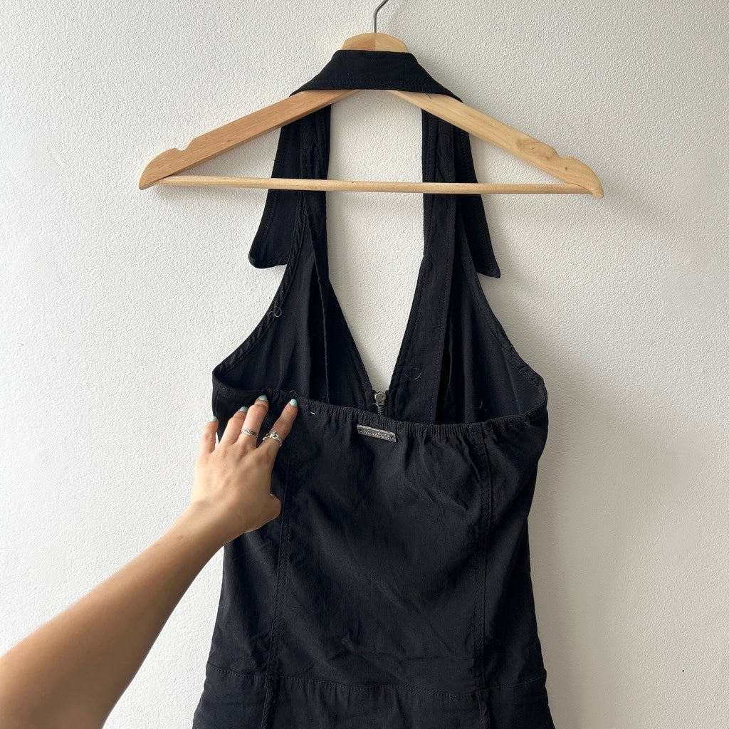 2000s halter neck dress by No excuse