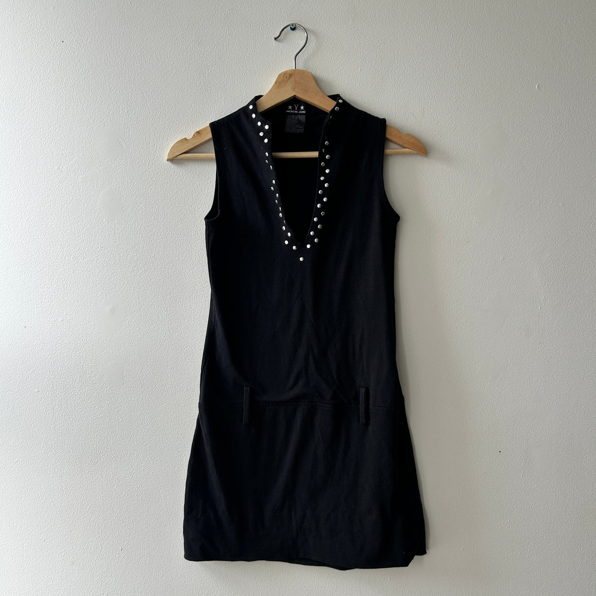 2000s studded mini dress by V jeans