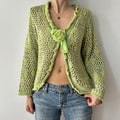 90s crochet cardigan by Tricotto