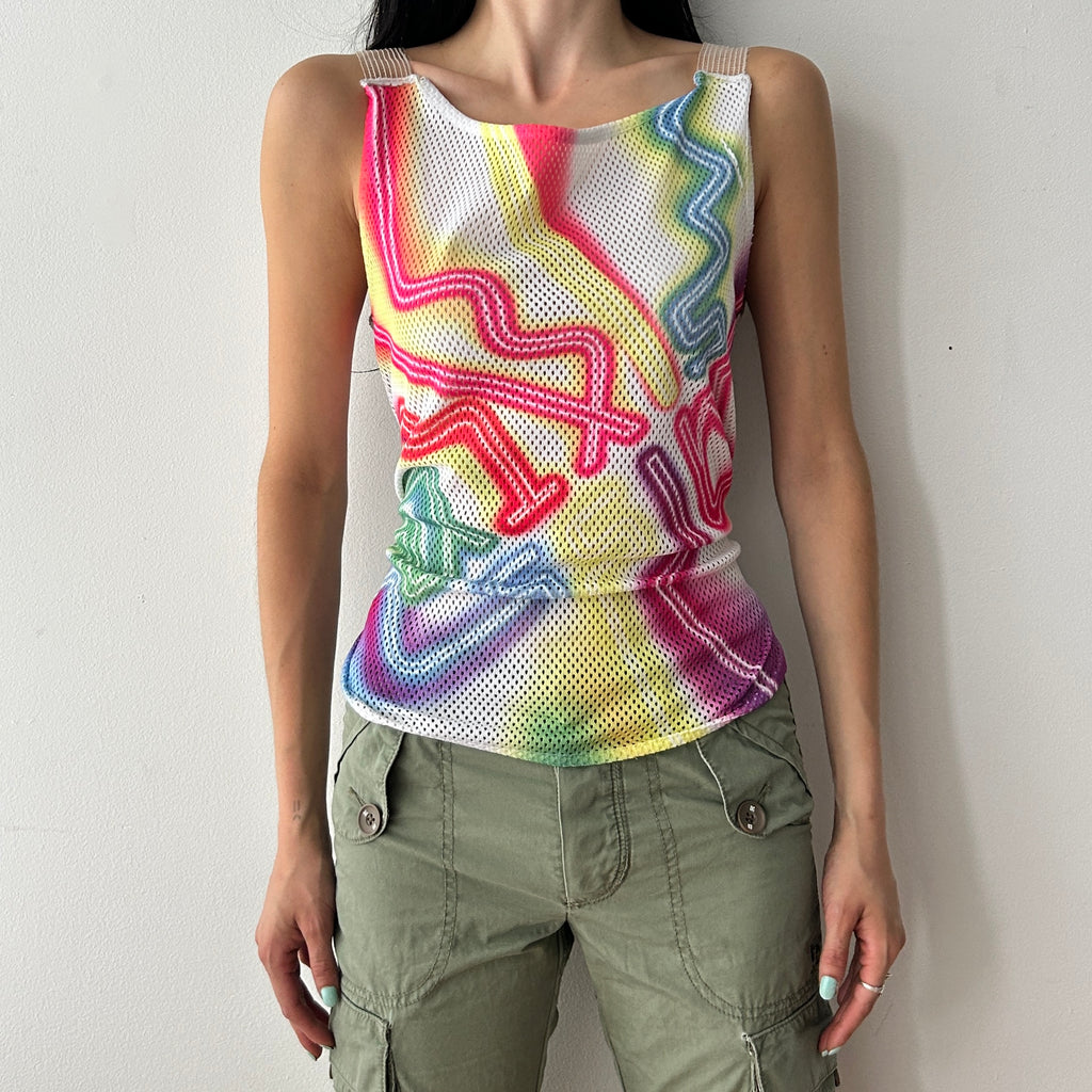 Vintage mesh top by Miss Sixty
