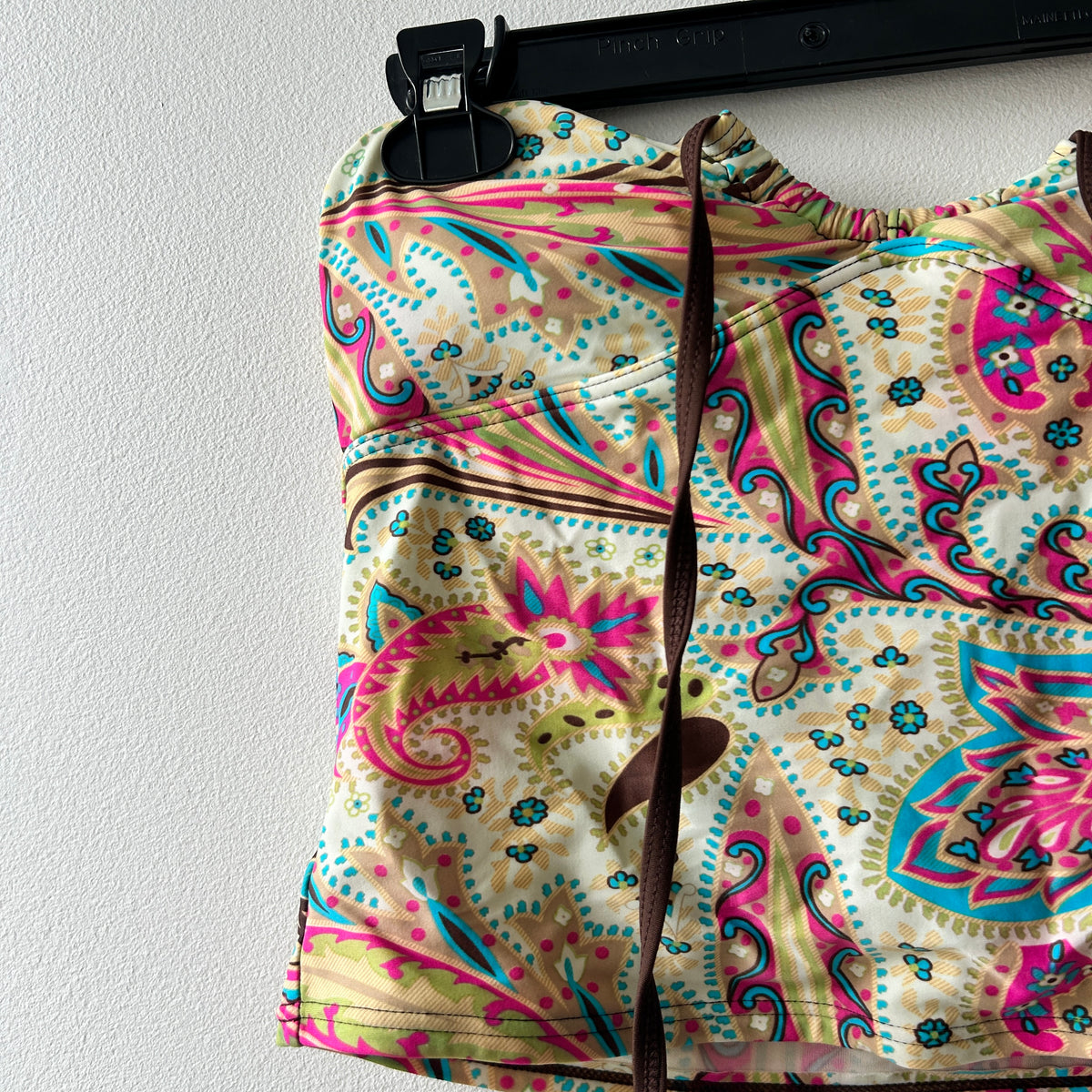 2000s paisley halter top by aqua