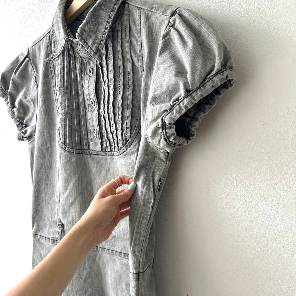 2000s denim dress by Mim