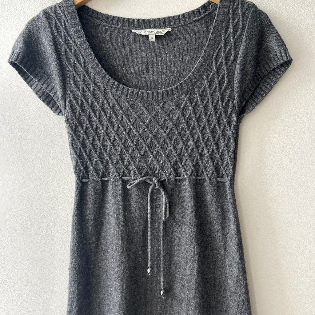 2010s babydoll wool-blend dress by clockhouse