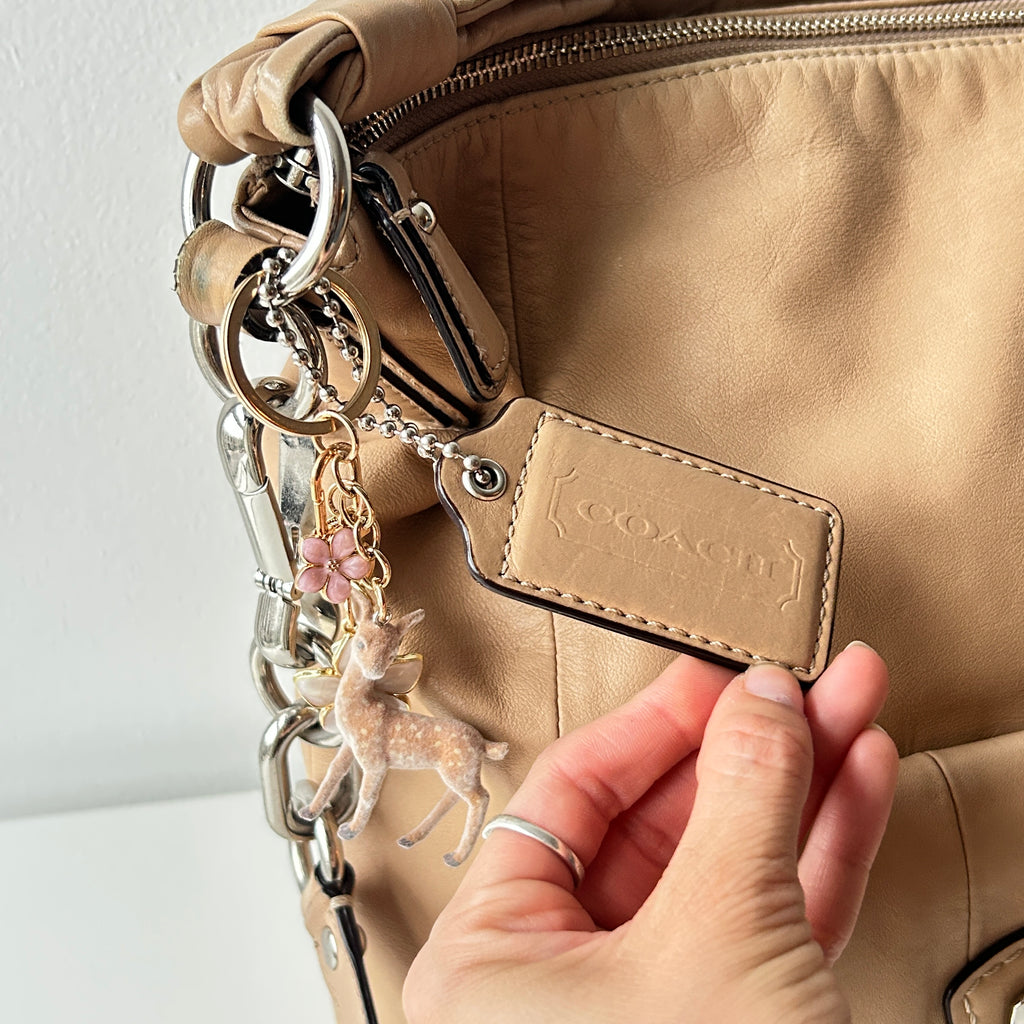 2010s coach Kristin shoulder bag in camel