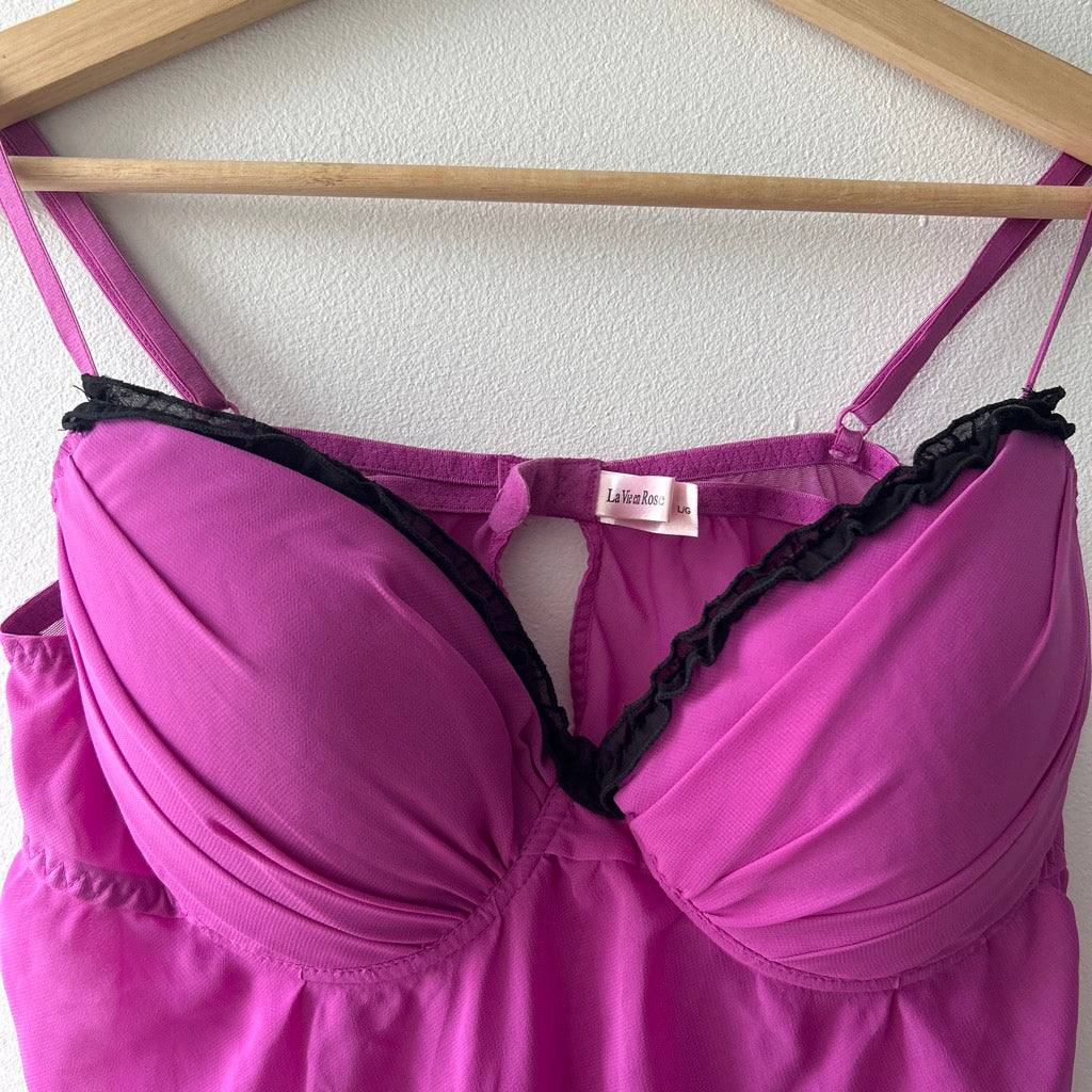 Fairy babydoll bustier top by la vie en rose