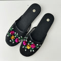 2000s beaded mesh sandals