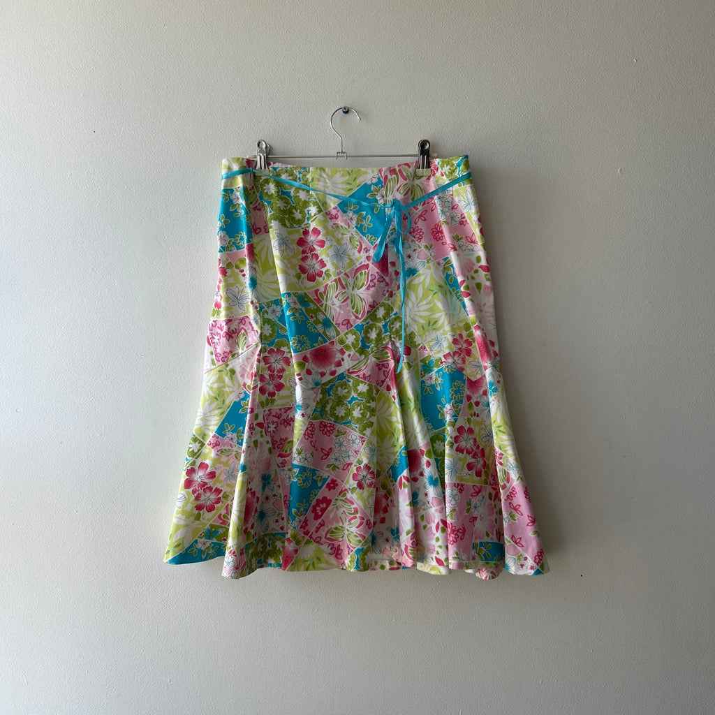 Y2K floral midi skirt by Tristan & iseut