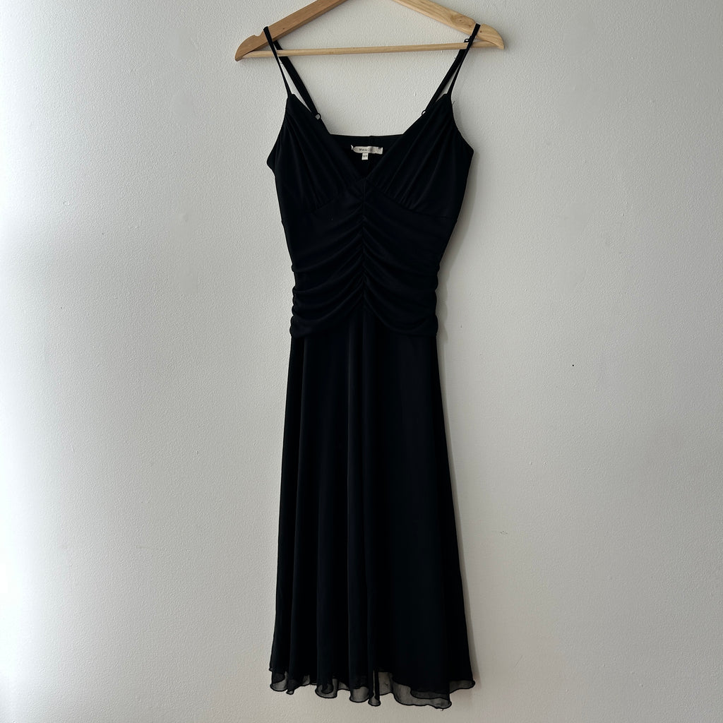 Y2K fairy black midi dress RW&CO