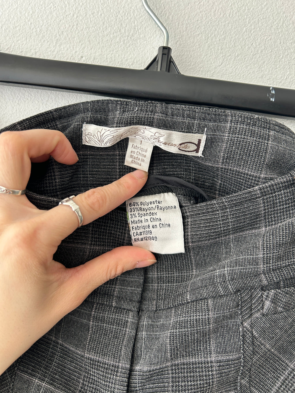 Deadstock Dynamite Y2K Grey Capris
