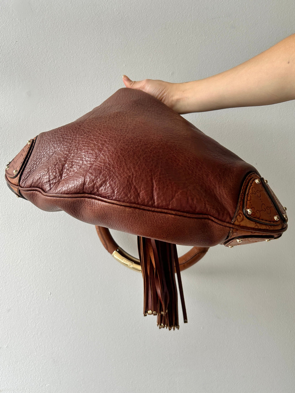 Vintage Gucci Indy babouska bag