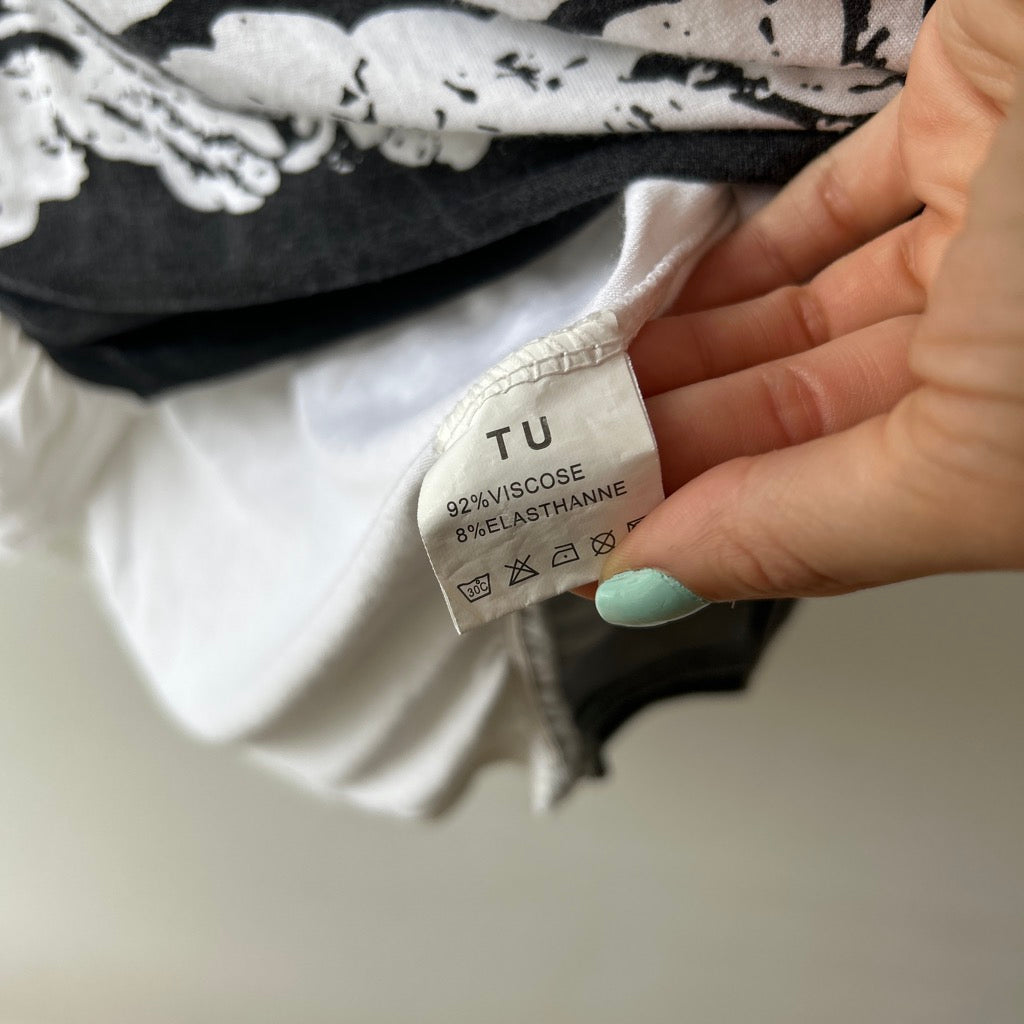2010s slouchy batwing dress top by voyelles