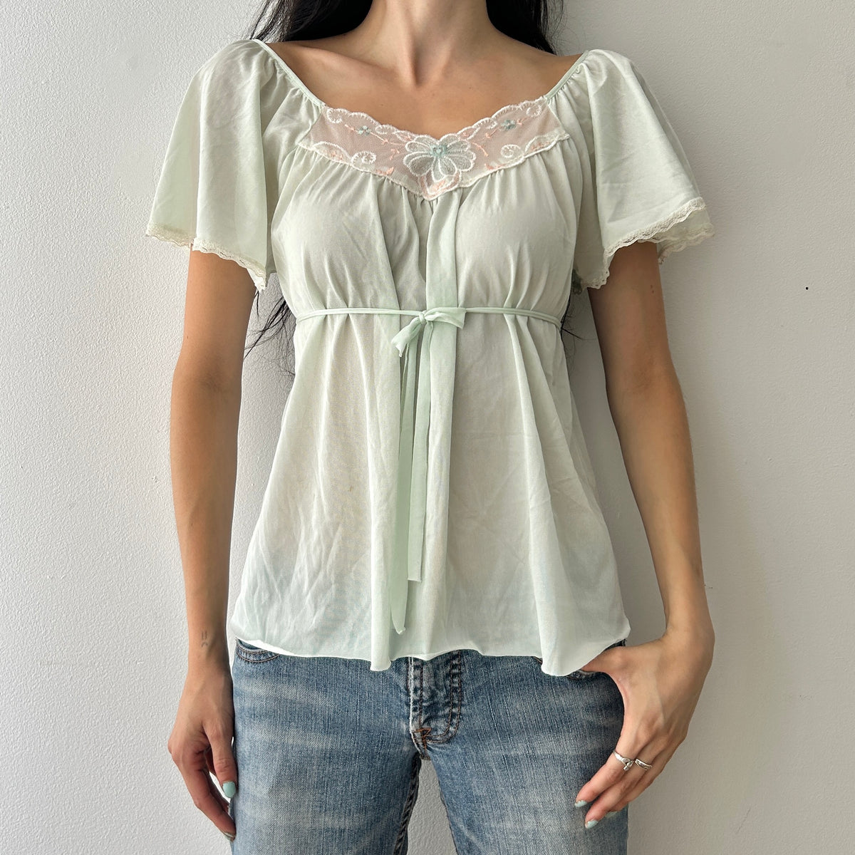 Vintage babydoll top