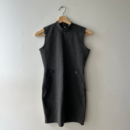2000s button detail mini dress by rebel sugar