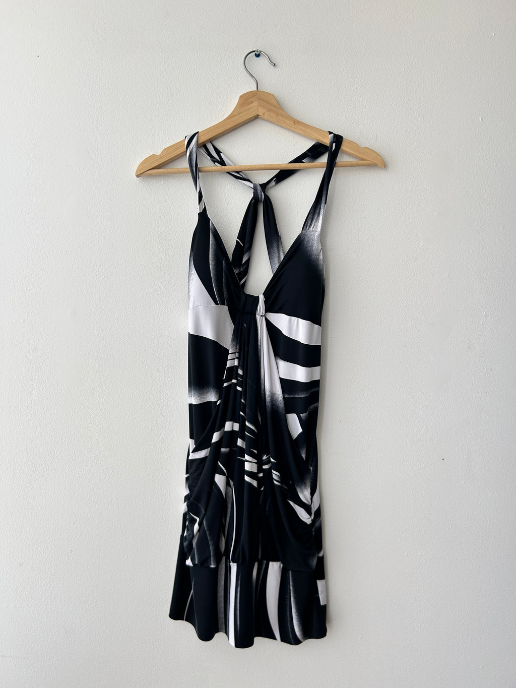 2000s black and white dress by colori