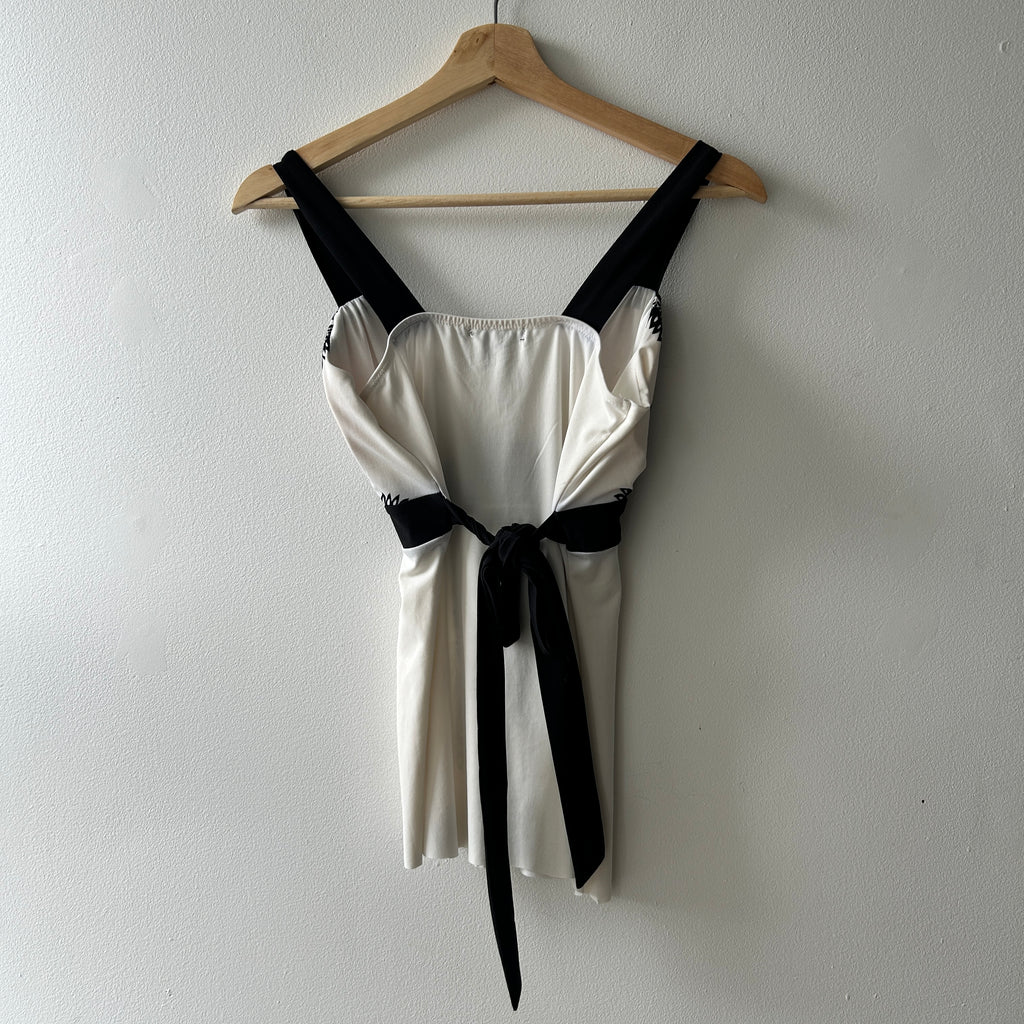 2000s belted tank top by majora