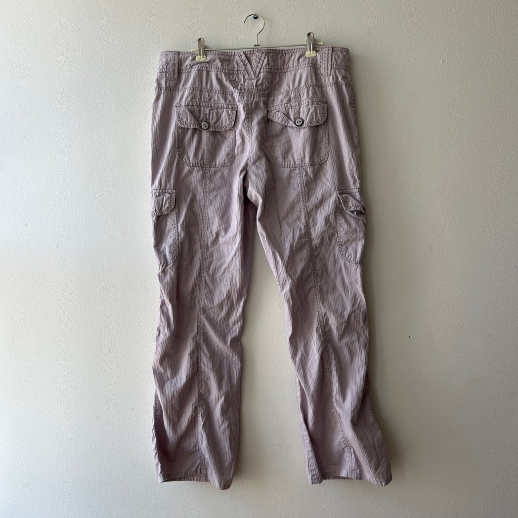 Y2K lilac cargo pants by RW&Co