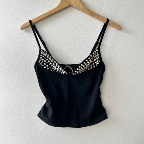 2010s spike stud tank top