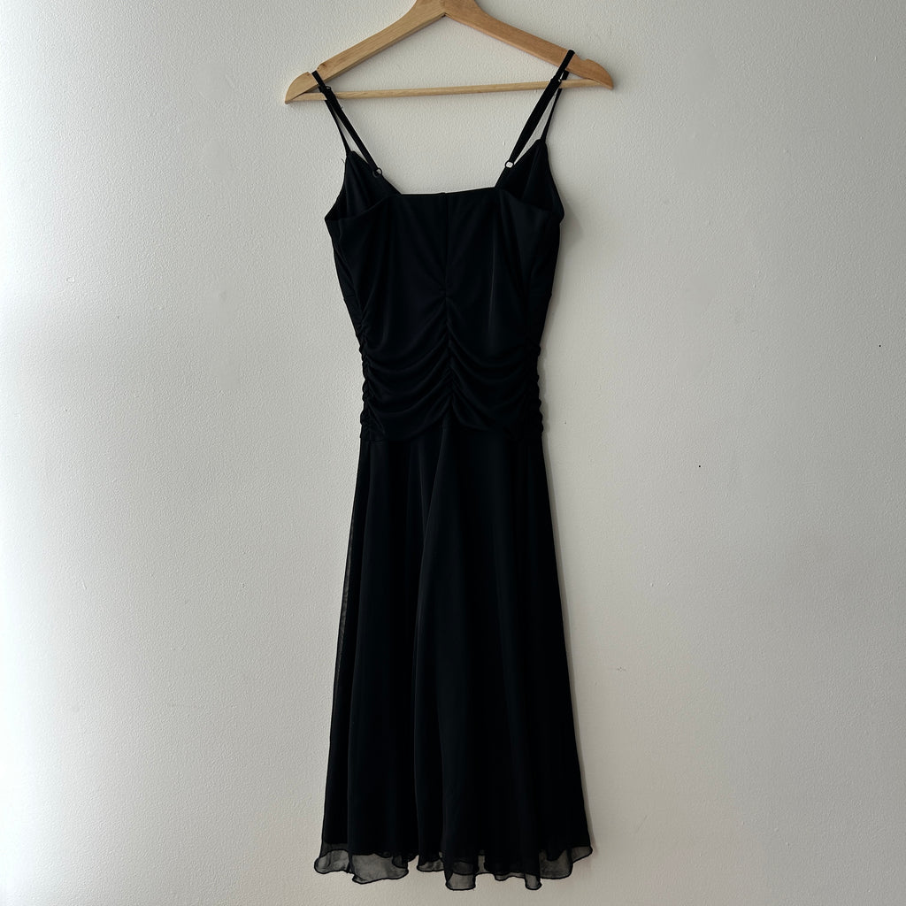 Y2K fairy black midi dress RW&CO
