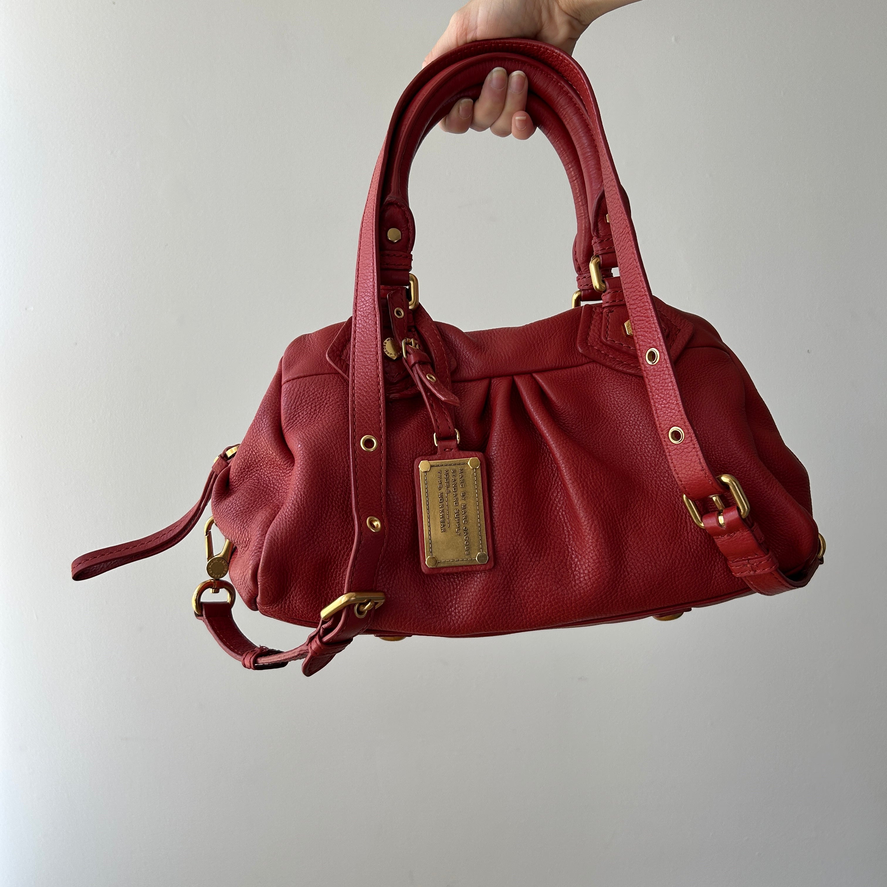 Marc Jacobs Classic Q Bag in Cherry Red – eternal decada