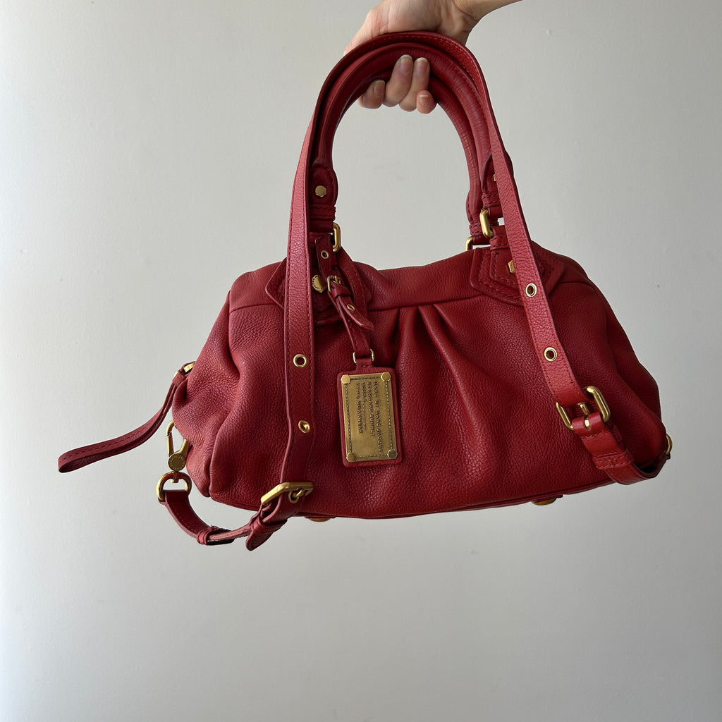 Marc Jacobs Classic Q Bag in Cherry Red