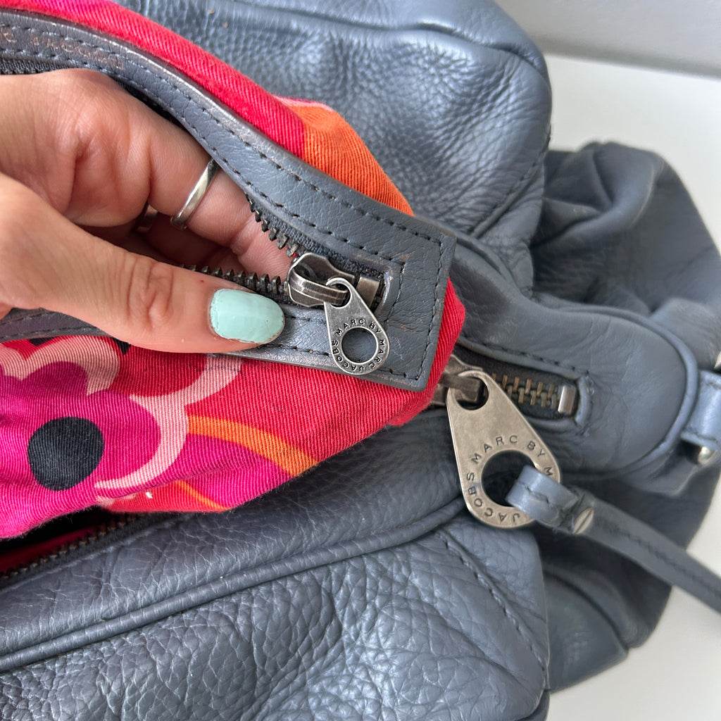 Marc Jacobs Classic Q Bag in Grey/Blue