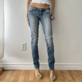 2000s low rise skinny jeans