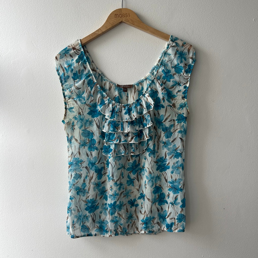 2000s ruffle blouse by Jessica