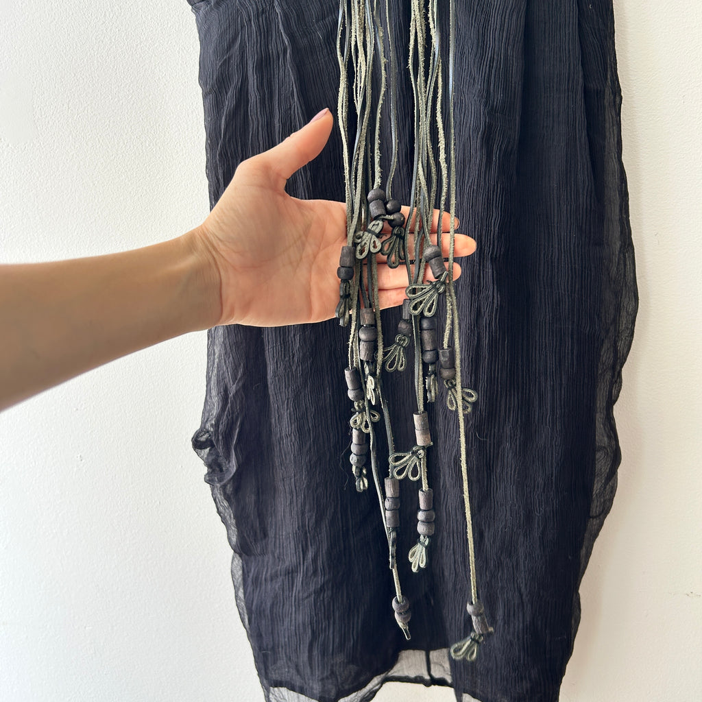 Vintage fringe dress by miss sixty
