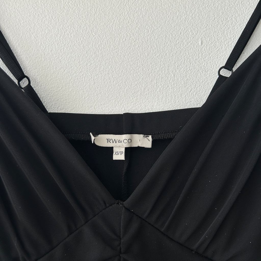 Y2K fairy black midi dress RW&CO