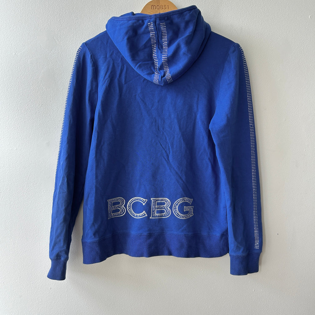 2000's bedazzled hoodie by bcbg